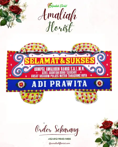 Papan Bunga Ucapan Selamat Laay